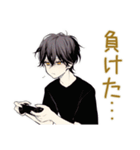 黒猫系男子★ゲーマーな日常（個別スタンプ：20）