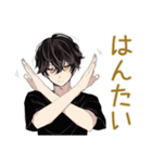 黒猫系男子★ゲーマーな日常（個別スタンプ：30）