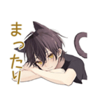 黒猫系男子★ゲーマーな日常（個別スタンプ：33）