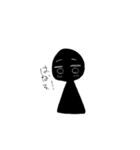 黒丸君のスタンプ¡（個別スタンプ：7）
