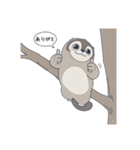 ありがとナマケモノ（個別スタンプ：6）