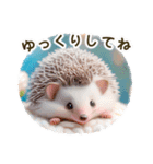 仲良しハリネズミ（個別スタンプ：8）