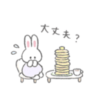 スイーツふんわりうさちゃん（個別スタンプ：21）