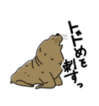 海の生きものたちで一言（個別スタンプ：17）