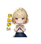 金髪ギャルJKスタンプ（個別スタンプ：9）