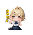 金髪ギャルJKスタンプ（個別スタンプ：10）