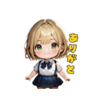 金髪ギャルJKスタンプ（個別スタンプ：12）