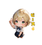 金髪ギャルJKスタンプ（個別スタンプ：16）