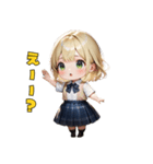 金髪ギャルJKスタンプ（個別スタンプ：23）