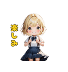 金髪ギャルJKスタンプ（個別スタンプ：31）