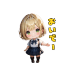 金髪ギャルJKスタンプ（個別スタンプ：34）