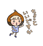 くだもの女子 No.1（個別スタンプ：15）