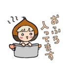 くだもの女子 No.1（個別スタンプ：19）