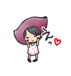 くだもの女子 No.1（個別スタンプ：22）