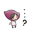 くだもの女子 No.1（個別スタンプ：23）