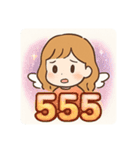 エンジェルナンバーの魔法（個別スタンプ：5）