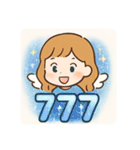 エンジェルナンバーの魔法（個別スタンプ：7）