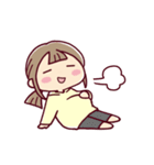 動く*娘ちゃん* 定番リアクション（個別スタンプ：16）