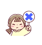 動く*娘ちゃん* 定番リアクション（個別スタンプ：19）