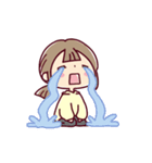 動く*娘ちゃん* 定番リアクション（個別スタンプ：21）
