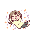 動く*娘ちゃん* 定番リアクション（個別スタンプ：23）