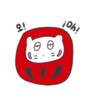 旅人ベベニャン (韓国語 - スペイン語) 2（個別スタンプ：1）