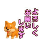 【敬語】ずっと使える柴犬スタンプ（個別スタンプ：31）