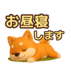 【敬語】ずっと使える柴犬スタンプ（個別スタンプ：32）
