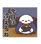 飛びだす♪ほわほわシマエナガさんの秋（個別スタンプ：6）