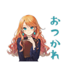 魔女の毎日挨拶スタンプ（個別スタンプ：10）