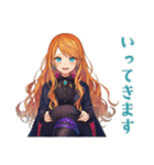 魔女の毎日挨拶スタンプ（個別スタンプ：15）