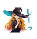 魔女の毎日挨拶スタンプ（個別スタンプ：33）