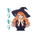 魔女の毎日挨拶スタンプ（個別スタンプ：34）