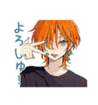 わんこ系ギャル男の毎日挨拶★（個別スタンプ：7）