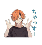 わんこ系ギャル男の毎日挨拶★（個別スタンプ：35）