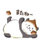 栗くりパンダでこんにちは（個別スタンプ：12）