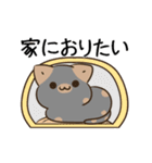 動く！毎日五月病なねこたち 関西弁3（個別スタンプ：16）