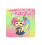 コギャル✖️バレーボール（個別スタンプ：3）