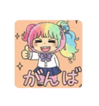 コギャル✖️バレーボール（個別スタンプ：8）