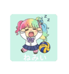 コギャル✖️バレーボール（個別スタンプ：14）
