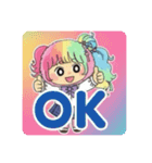 コギャル✖️バレーボール（個別スタンプ：15）