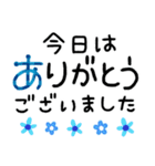 オトナ敬語♡すてきな青色スタンプ（個別スタンプ：18）