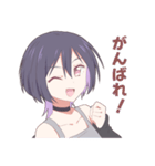 毎日使えるロック系女子スタンプ（個別スタンプ：25）