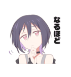 毎日使えるロック系女子スタンプ（個別スタンプ：31）