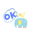 可愛い簡単フランス語と英語 日本語にも（個別スタンプ：39）