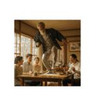 色んなところで踊るお爺（個別スタンプ：4）
