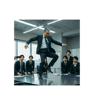 色んなところで踊るお爺（個別スタンプ：13）