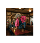色んなところで踊るお爺（個別スタンプ：35）