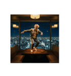 色んなところで踊るお爺（個別スタンプ：38）