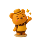 ORANGE BEAR 05（個別スタンプ：1）